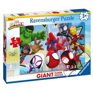 RAVENSBURGER ΠΑΖΛ ΔΑΠΕΔΟΥ 24τεμ MARVEL SPIDEY AND HIS AMAZING FRIENDS 031825