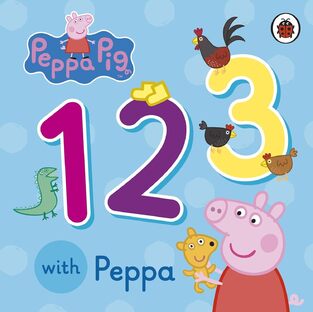 PEPPA PIG 1 2 3 WITH PEPPA (ΑΓΓΛΙΚΑ) (HARDCOVER)