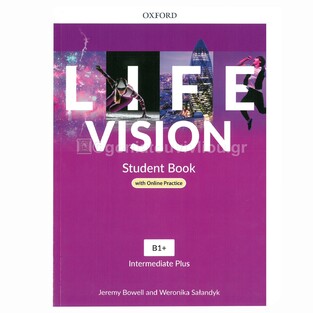 LIFE VISION B1+ INTERMEDIATE PLUS STUDENT BOOK (WITH ONLINE PRACTICE)