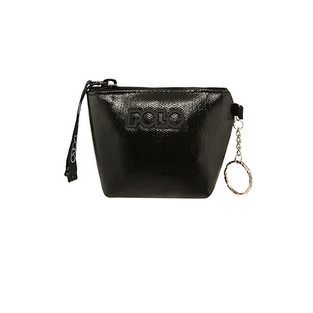 POLO ΠΟΡΤΟΦΟΛΙ ΜΠΡΕΛΟΚ MINI WALLET ΑΠΟ VINYL ΜΑΥΡΟ ΤΕΤΡΑΓΩΝΟ 938004