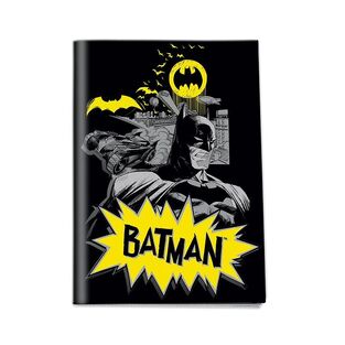 GRAFFITI ΤΕΤΡΑΔΙΟ ΚΑΡΦΙΤΣΑ 17x25cm 40φ BATMAN 26500