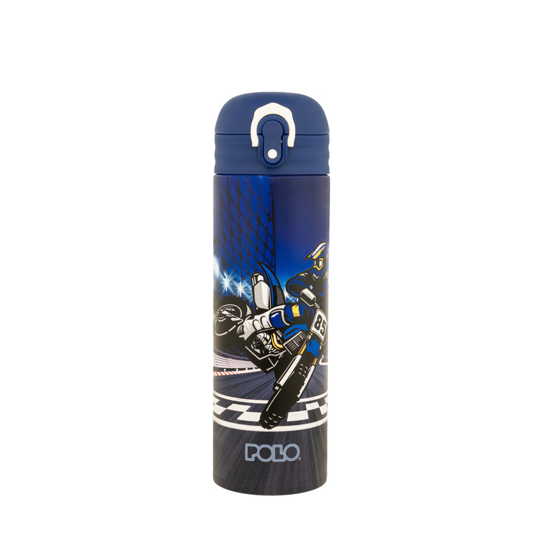 POLO ΠΑΓΟΥΡΙ ΘΕΡΜΟΣ STAINLESS STEEL JUNIOR 500ml ΜΗΧΑΝΗ 949033