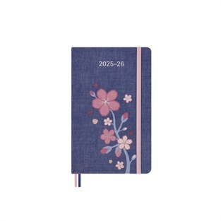 2025 2026 ΗΜΕΡΟΛΟΓΙΟ MOLESKINE LARGE (13x21cm) HARD COVER SAKURA WEEKLY DIARY (ΕΒΔΟΜΑΔΙΑΙΟ ΗΜΕΡΟΛΟΓΙΟ 18ΜΗΝΟ)