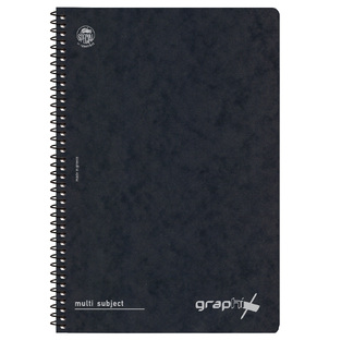 SPECIAL BY TYPOTRUST ΤΕΤΡΑΔΙΟ ΣΠΙΡΑΛ GRAPHIX ΠΡΕΣΠΑΝ A4 (21x29,7cm) 2 ΘΕΜΑΤΩΝ 60φ ΜΑΥΡΟ