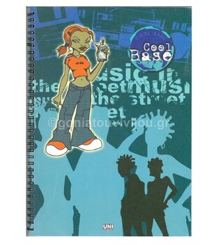 ΤΕΤΡΑΔΙΟ ΣΠΙΡΑΛ COOL BASE A4 1Θ