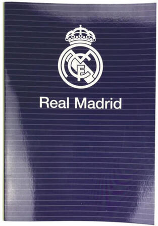 BACK ME UP ΤΕΤΡΑΔΙΟ ΚΑΡΦΙΤΣΑ 17x25cm 40φ REAL MADRID BLUE 381 00400