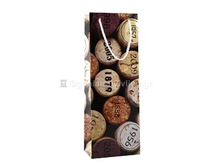 ΤΣΑΝΤΑ ΣΑΚΟΥΛΑ ΔΩΡΟΥ ΓΙΑ ΜΠΟΥΚΑΛΙ ΠΟΤΟ 13x36cm ΦΕΛΟΙ OHF