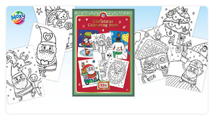 MOXY ΒΙΒΛΙΟ ΖΩΓΡΑΦΙΚΗΣ ΜΕ ΠΡΟΤΥΠΩΜΕΝΑ ΣΧΕΔΙΑ ΚΑΙ ΑΥΤΟΚΟΛΛΗΤΑ ΧΡΙΣΤΟΥΓΕΝΝΑ 800070