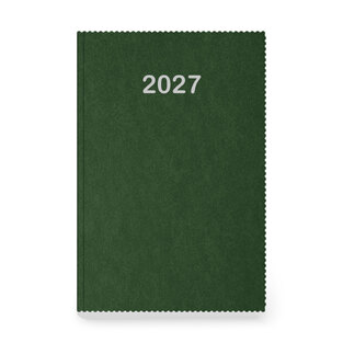 2027 ΗΜΕΡΟΛΟΓΙΟ ΗΜΕΡΗΣΙΟ VINTAGE 14x21cm ΠΡΑΣΙΝΟ ΣΚΟΥΡΟ ΠΕΡΑΣΤΟ ΣΕ ΘΗΚΗ ΜΕ ΕΥΡΕΤΗΡΙΟ ΜΗΝΩΝ 357349 (ΤΡΙΠΕΡΙΝΑ)