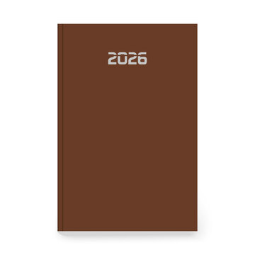 2026 ΗΜΕΡΟΛΟΓΙΟ ΗΜΕΡΗΣΙΟ ELIT 14x21cm ΚΑΦΕ ΜΕ ΕΥΡΕΤΗΡΙΟ ΜΗΝΩΝ 890337 (ΤΡΙΠΕΡΙΝΑ)
