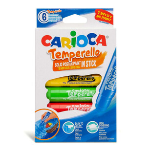 CARIOCA TEMPERELLO ΤΕΜΠΕΡΑ ΣΕ STICK 6 ΧΡΩΜΑΤΑ 06 42739