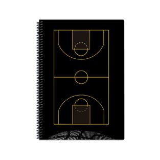 SKAG ΤΕΤΡΑΔΙΟ ΣΠΙΡΑΛ A4 (21x29,7cm) 2 ΘΕΜΑΤΩΝ 60φ SPORTY LIFE ΓΗΠΕΔΟ ΜΠΑΣΚΕΤ 312967