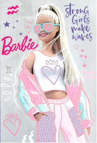 GIM ΤΕΤΡΑΔΙΟ ΚΑΡΦΙΤΣΑ 17x25cm 40φ BARBIE 34971400