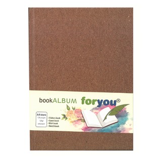 SKETCH BOOK ΒΙΒΛΙΟΔΕΤΗΜΕΝΟ A4 (21x29,7cm) 64 ΛΕΥΚΑ ΦΥΛΛΑ 120gr ΚΑΦΕ ΕΞΩΦΥΛΛΟ 1321058