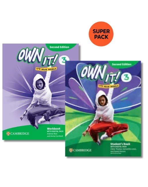 OWN IT 3 SUPER PACK (STUDENT BOOK / WORKBOOK / WORDLIST) (SECOND EDITION)