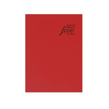 2025 ΗΜΕΡΟΛΟΓΙΟ ΗΜΕΡΗΣΙΟ FLUCTUATION 17x24cm ΚΟΚΚΙΝΟ 071 (EKDOSIS)