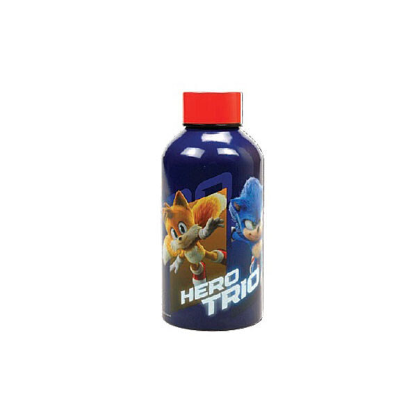 GIM ΠΑΓΟΥΡΙ ΑΛΟΥΜΙΝΙΟΥ 500ml SONIC THE HEDGEHOG HERO TRIO 57254222