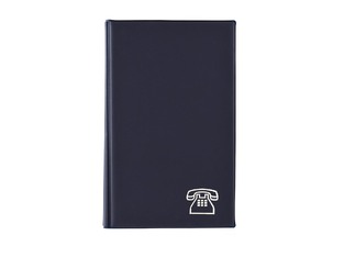 SD ΕΥΡΕΤΗΡΙΟ ΤΗΛΕΦΩΝΩΝ ΣΠΙΡΑΛ 12x22cm 24φ ΜΕ ΣΗΜΕΙΩΜΑΤΑΡΙΟ ΜΠΛΕ ΣΚΟΥΡΟ Ε122
