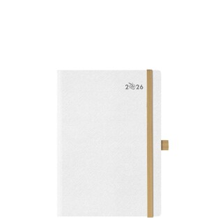 2026 ΗΜΕΡΟΛΟΓΙΟ ΗΜΕΡΗΣΙΟ ΛΕΥΚΟ 14,5x20,5cm APPEEL ECO SAFFIANO ΜΠΕΖ ΜΕ ΛΑΣΤΙΧΟ ΚΑΙ ΣΤΥΛΟΘΗΚΗ 691YT379 (ΘΕΟΦΥΛΑΚΤΟΣ)