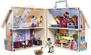 PLAYMOBIL DOLLHOUSE ΜΟΝΤΕΡΝΟ ΚΟΥΚΛΟΣΠΙΤΟ ΒΑΛΙΤΣΑΚΙ 70985