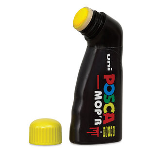 POSCA MOP R ΜΑΡΚΑΔΟΡΟΣ ΣΕ ΜΠΟΥΚΑΛΙ ΜΕ ΣΤΡΟΓΓΥΛΗ ΜΥΤΗ PCM22 ΚΙΤΡΙΝΟ