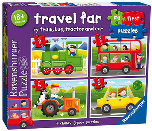 RAVENSBURGER ΤΑ ΠΡΩΤΑ ΜΟΥ ΠΑΖΛ 2 / 3 / 4 / 5τεμ ΟΧΗΜΑΤΑ 07303
