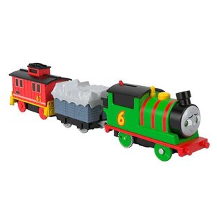 MATTEL FISHER PRICE ΤΟΜΑΣ ΤΟ ΤΡΕΝΑΚΙ ΜΗΧΑΝΟΚΙΝΗΤΑ ΤΡΕΝΑ ΜΕ ΔΥΟ ΒΑΓΟΝΙΑ HFX97