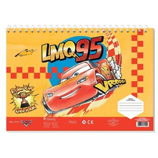 ΜΠΛΟΚ ΖΩΓΡΑΦΙΚΗΣ 23x33cm 40φ ΜΕ ΣΤΕΝΣΙΛ ΚΑΙ ΑΥΤΟΚΟΛΛΗΤΑ CARS LMQ95 565862