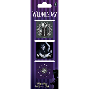 ΜΑΓΝΗΤΙΚΟΙ ΣΕΛΙΔΟΔΕΙΚΤΕΣ 3τεμ WEDNESDAY No2