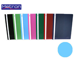 METRON ΝΤΟΣΙΕ ΜΕ ΕΛΑΣΜΑ A4 (21x29,7cm) ΜΠΛΕ ΑΝΟΙΧΤΟ 58300LB