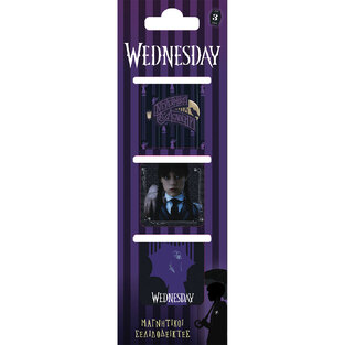 ΜΑΓΝΗΤΙΚΟΙ ΣΕΛΙΔΟΔΕΙΚΤΕΣ 3τεμ WEDNESDAY No3