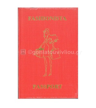 TENEUES FASHIONISTA PASSPORT JOURNAL  BLANK AND RULED SMALL 60580