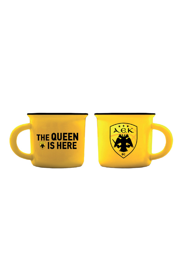 ΚΟΥΠΑ ESPRESSO ΑΕΚ ΜΠΑΣΚΕΤ 1 THE QUEEN IS HERE BZXPRP00734