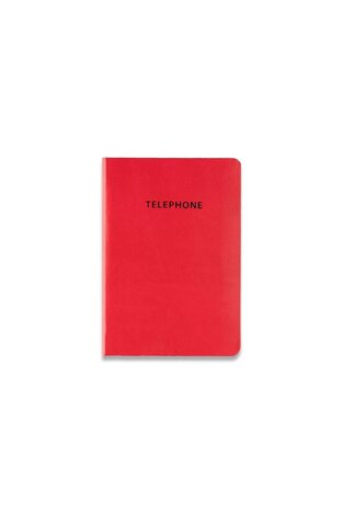 ΤΗΛΕΦΩΝΙΚΟ ΕΥΡΕΤΗΡΙΟ 8.5x13cm TEMPO No4 ΚΟΚΚΙΝΟ 10404 (ΛΙΝΑΡΔΑΤΟΣ)