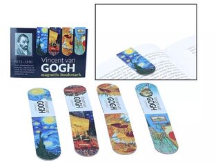 CARMANI ΜΑΓΝΗΤΙΚΟΙ ΣΕΛΙΔΟΔΕΙΚΤΕΣ VAN GOGH 4τεμ 013412