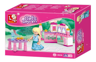 SLUBAN ΠΑΙΔΙΚΟ ΠΑΙΧΝΙΔΙ ΜΕ ΤΟΥΒΛΑΚΙΑ B0238 PRINCESS (ΠΡΙΓΚΙΠΙΣΣΑ) 35PCS