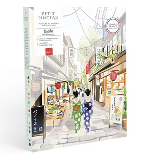 LA PETITE EPICERIE ΣΕΤ ΖΩΓΡΑΦΙΚΗΣ PAINTING BY NUMBERS PETIT PINCEAU KYOTO 350062