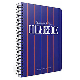 UNIPAP GIPTA ΤΕΤΡΑΔΙΟ ΣΠΙΡΑΛ A4 (21x29,7cm) 5 ΘΕΜΑΤΩΝ 100φ COLLEGE BOOK ΜΠΛΕ 35434