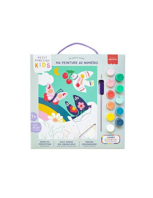 LA PETITE EPICERIE ΣΕΤ ΖΩΓΡΑΦΙΚΗΣ PAINTING BY NUMBERS PETIT PINCEAU KIDS PRINTEMPS 351004