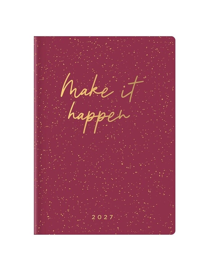 2027 ΗΜΕΡΟΛΟΓΙΟ LETTS ΗΜΕΡΗΣΙΟ A6 (9x13.5cm) INSPIRE ΜΠΟΡΝΤΩ 27082038
