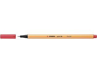 STABILO POINT ΜΑΡΚΑΔΟΡΑΚΙ 88 47 RUST RED NEW ΚΟΚΚΙΝΟ 0.4mm