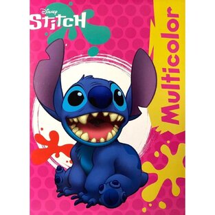 DISNEY ΒΙΒΛΙΟ ΖΩΓΡΑΦΙΚΗΣ ΜΕ ΠΡΟΤΥΠΩΜΕΝΑ ΣΧΕΔΙΑ STITCH 32σελ 565313
