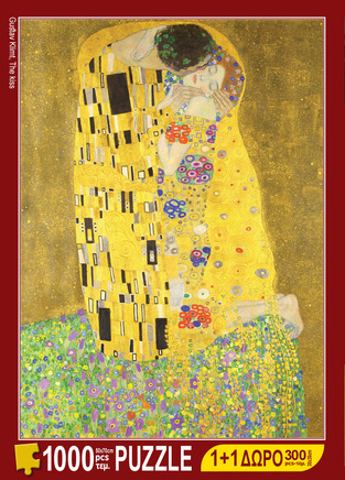 ΠΑΖΛ 1000 ΤΕΜΑΧΙΩΝ THE KISS GUSTAV KLIMT ΚΑΙ ΔΩΡΟ ΠΑΖΛ 300 ΤΕΜΑΧΙΩΝ CARAVAGGIO THE MUSICIANS 1226468