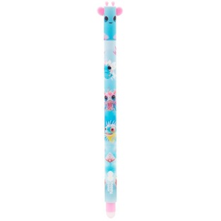 HAPPY COLOR ΣΤΥΛΟ ΠΟΥ ΣΒΗΝΕΙ GEL 0.5mm AQUA CUTIES ΓΑΛΑΖΙΟ ΜΕ ΡΟΖ 018883