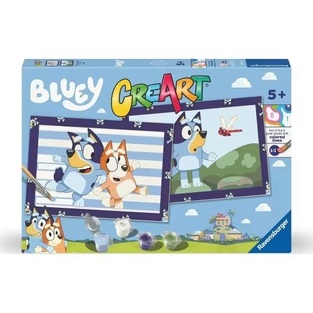 RAVENSBURGER ΠΑΙΧΝΙΔΙ ΚΑΤΑΣΚΕΥΗΣ CREART JUNIOR BLUEY 23961