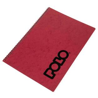 POLO ΤΕΤΡΑΔΙΟ ΣΠΙΡΑΛ 17x25cm 1 ΘΕΜΑΤΟΣ CLASSIC NOTE ΚΟΚΚΙΝΟ 30φ 919080