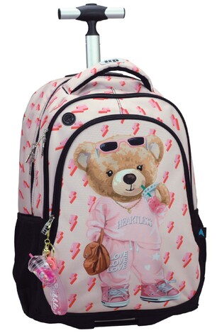 BACK ME UP ΣΧΟΛΙΚΗ ΤΣΑΝΤΑ ΣΑΚΙΔΙΟ TROLLEY ΤΡΟΛΕΙ ΔΗΜΟΤΙΚΟΥ BEAR 35724074