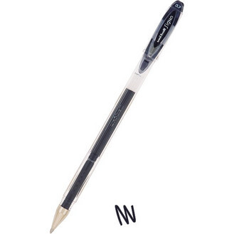 UNIBALL ΣΤΥΛΟ SIGNO SPARKLING 1.0mm ΜΑΥΡΟ UM120SP