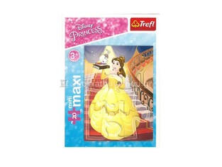 TREFL MINI MAXI ΠΑΖΛ 20 ΤΕΜΑΧΙΩΝ PRINCESS BELLA ΠΕΝΤΑΜΟΡΦΗ 21018