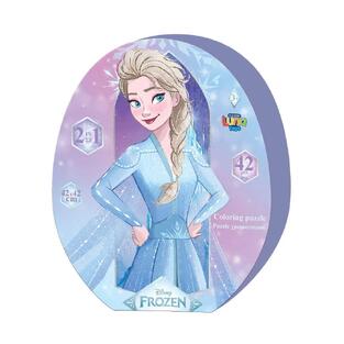 LUNA TOYS ΠΑΖΛ 42 ΤΕΜΑΧΙΩΝ 2 ΟΨΕΩΝ FROZEN 565652